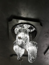 Load image into Gallery viewer, TRIPLE  LOOP Murano Glass Chandelier