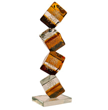 Load image into Gallery viewer, CUBE Murano Glass Sculpture