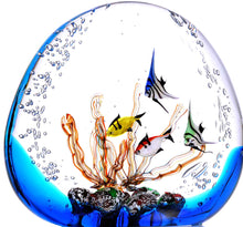 Load image into Gallery viewer, AQUARIUM Murano Glass Sculpture