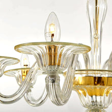 Load image into Gallery viewer, BAROVIER Murano Glass Chandelier