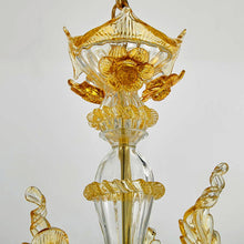 Load image into Gallery viewer, GRAND Venetian Glass Chandelier