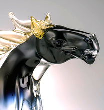 Load image into Gallery viewer, CAVALLO Horse Head Murano Glass Sculpture