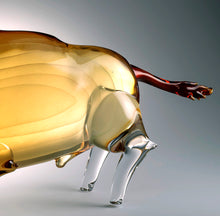 Load image into Gallery viewer, TORO Murano Glass Sculpture