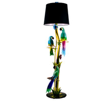 Load image into Gallery viewer, PARROTS Murano Glass Lamp