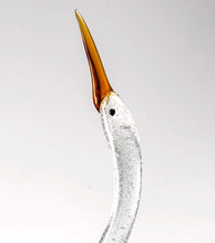 Load image into Gallery viewer, PAIR OF HERONS Murano Glass Sculpture