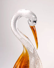 Load image into Gallery viewer, PAIR OF HERONS Murano Glass Sculpture
