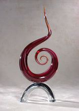 Load image into Gallery viewer, KNOTS AND RIBBONS Murano Glass Sculpture