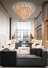 Load image into Gallery viewer, CORAL LEAVES Murano Glass Chandelier