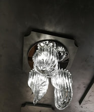 Load image into Gallery viewer, TRIPLE  LOOP Murano Glass Chandelier