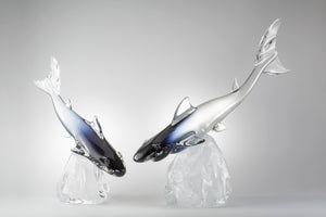 SHARK Murano Glass Sculpture