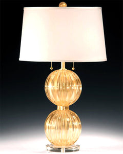 AMALFI Murano Glass Lamp