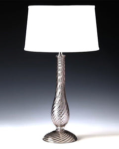 DONATO Murano Glass Table Lamp.