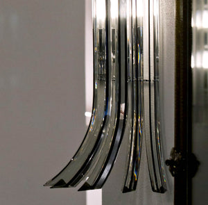 MILANO CURVE Murano Glass Wall Sconce