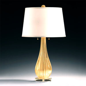 SAN MARCO Murano Glass Table Lamp.