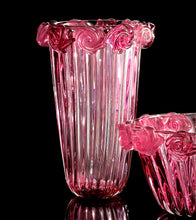Load image into Gallery viewer, ROSE Murano Glass Vase