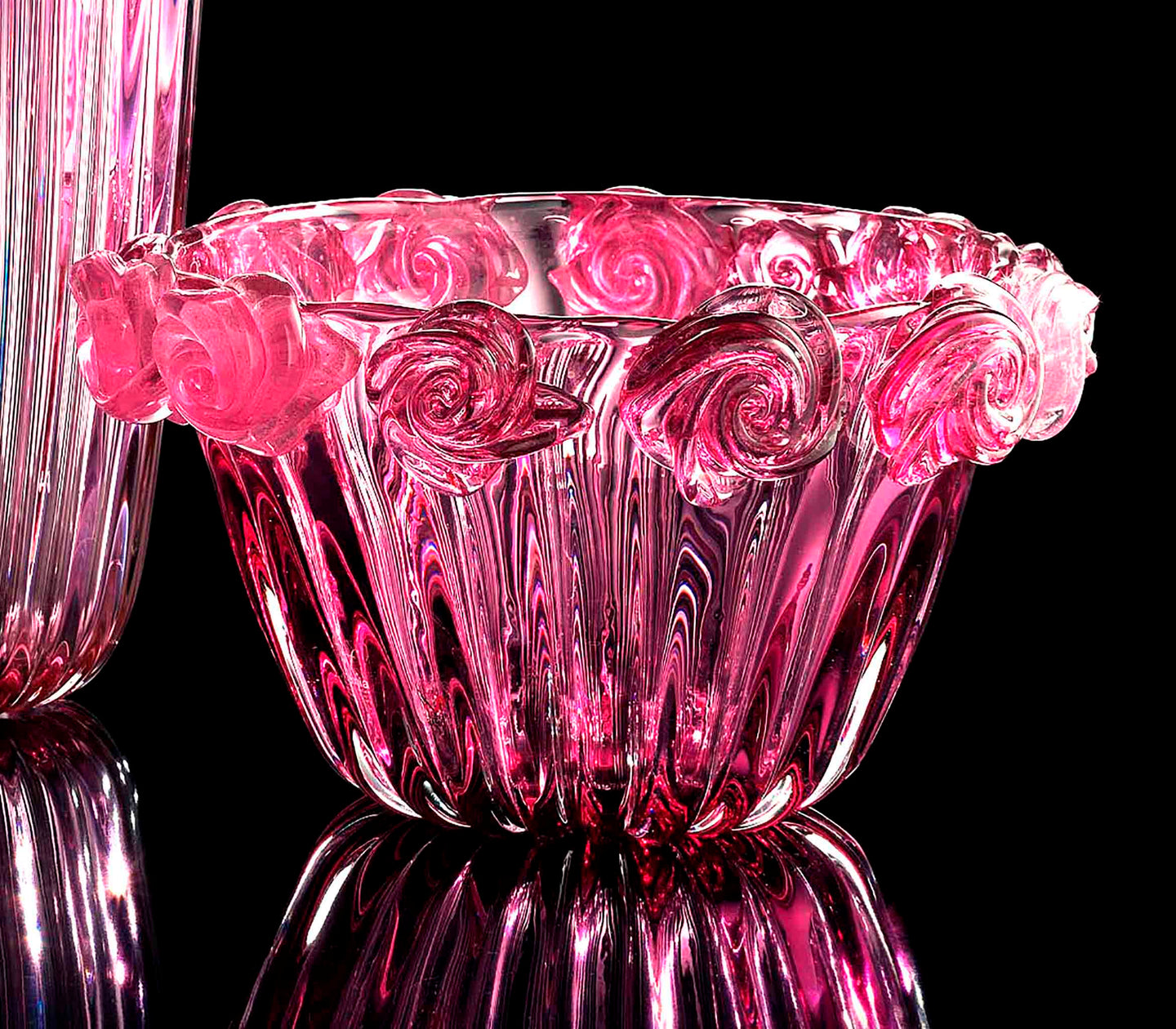 ROSE Murano Glass Bowl