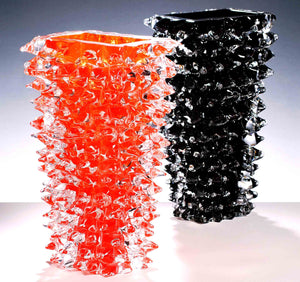 ROSTREI Murano Glass Vase