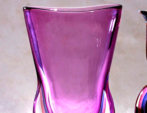 SBRUFFI Murano Glass Vase