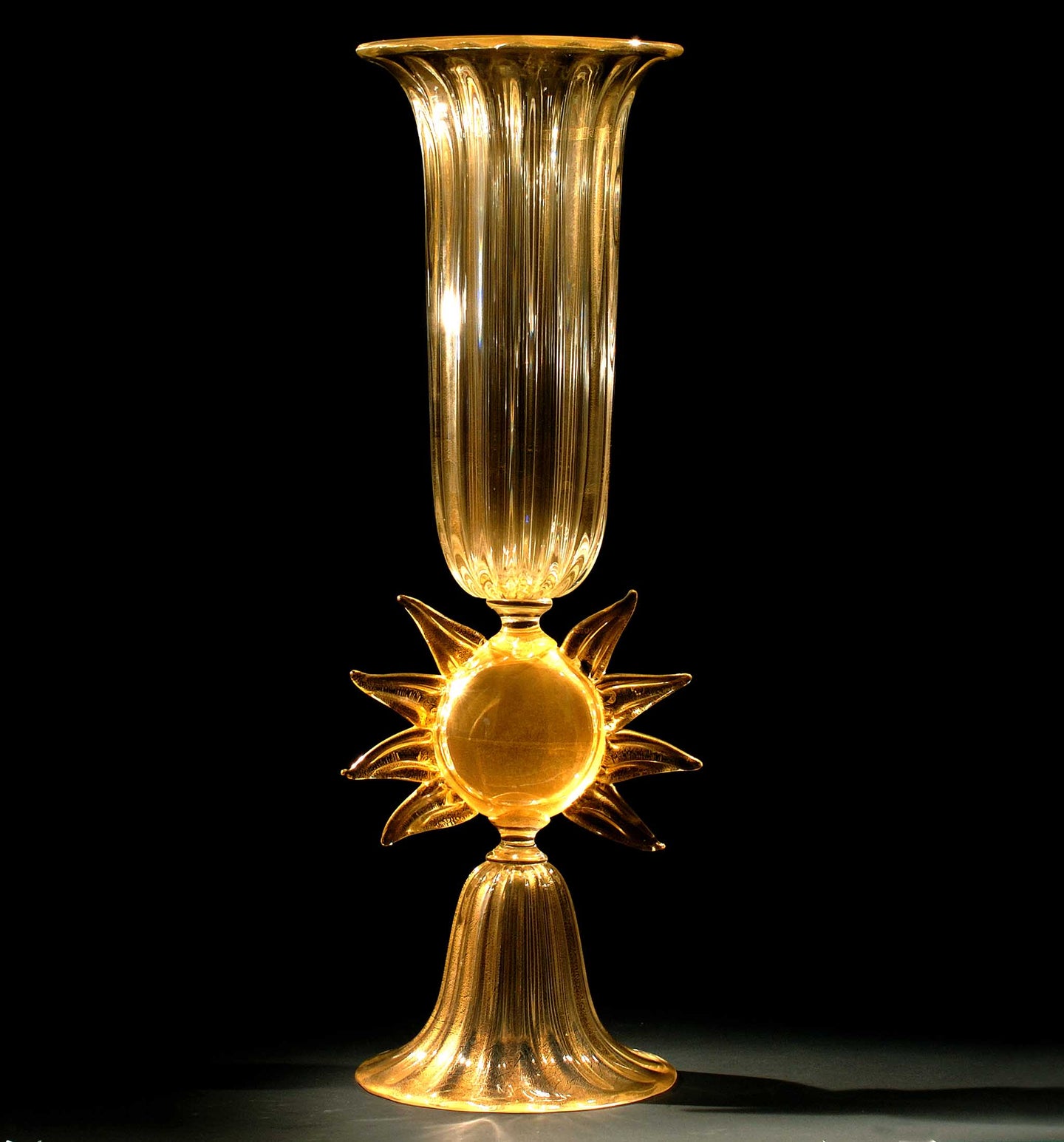 SOL Large Murano Glass Vase