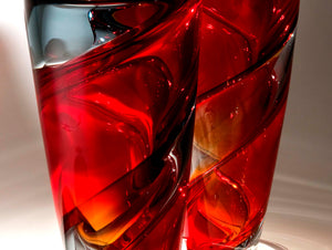 SPIRALE Murano Glass Vase