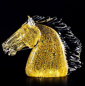 DRESSAGIO Murano Glass Sculpture