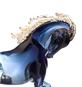 EQUINE Horse Murano Glass Sculpture