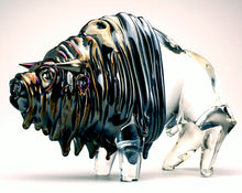 Load image into Gallery viewer, BUFFALO Murano Glass Sculpture