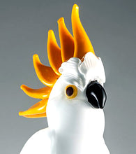 Load image into Gallery viewer, WHITE COCKATOO Murano Glass Sculpture
