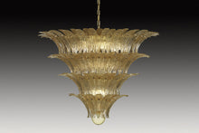 Load image into Gallery viewer, PALMETTE GOLD Murano Glass Chandelier