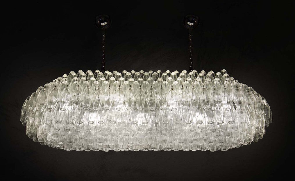 BILIARDO Murano Glass Chandelier