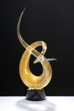 Load image into Gallery viewer, KNOTS AND RIBBONS Murano Glass Sculpture
