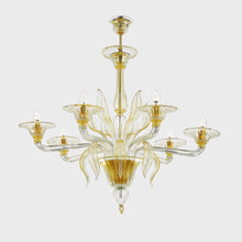 Load image into Gallery viewer, ORO Murano Glass Chandelier