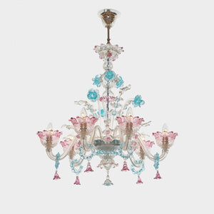 ARIA Venetian Glass Chandelier