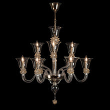 Load image into Gallery viewer, PULGIA Murano Glass Chandelier